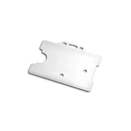Porte-carte en plastique - horizontal