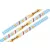 Bracelets textile - (15x340 mm, MOTIFS Oktoberfest et Frankfurter) - anneau en plastique autobloquant
