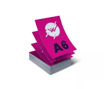 Flyer A6 (4+4) 115g/m² brillant