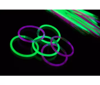   Bracelets lumineux - activation en craquant le centre (connecteurs inclus)