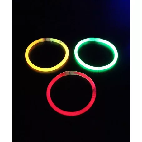 Bracelets lumineux - activation en craquant le centre (connecteurs inclus)