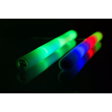 Bâtons lumineux géants - avec LED et interrupteur - imprimés en 1 couleur ou avec autocollant