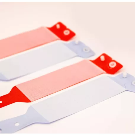 Bracelets médicaux en vinyle, format large, pour adulte