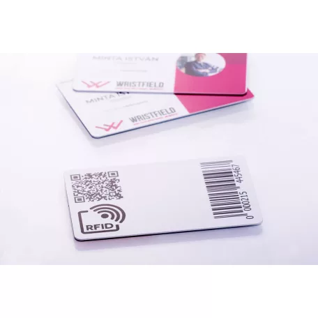 Carte plastique 85x54 mm - impression en couleur sur les deux côtés