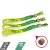 Bracelets RPET (15x340mm, impression en couleur sur un côté, eco-responsables, inscriptions variables) - anneau en bambou/plastique autobloquant