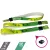 Bracelets RPET (15x340mm, impression en couleur sur un côté, eco-responsables, inscriptions variables) - anneau en plastique autobloquant