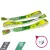 Bracelets RPET (15x340mm, impression en couleur sur un côté, eco-responsables, inscriptions variables) - anneau en plastique à usage multiple - EXPRESS