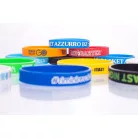 Bracelets silicone - avec inscription personnalisée en 1 couleur - Taille enfant
