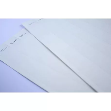 Bracelets Tyvek 1" spécial pour imprimantes laser