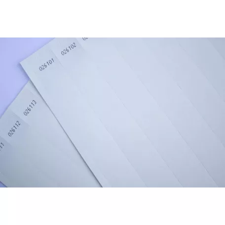 Bracelets Tyvek 1" spécial pour imprimantes laser