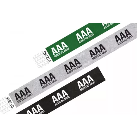 Bracelets Tyvek 1", MOTIF - AAA
