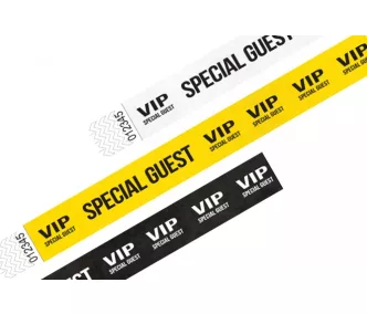 Bracelets Tyvek 1", MOTIF - VIP Special Guest