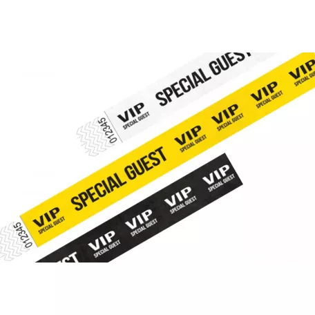 Bracelets Tyvek 1", MOTIF - VIP Special Guest