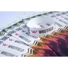 Bracelets Tyvek 3/4", impression en couleur et inscriptions variables (codes-barres, numéros, etc)