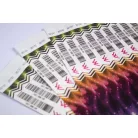 Bracelets Tyvek 3/4", impression en couleur et inscriptions variables (codes-barres, numéros, etc)