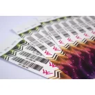 Bracelets Tyvek 3/4", impression en couleur et inscriptions variables (codes-barres, numéros, etc)