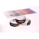 Bracelets Tyvek 3/4", impression en couleur