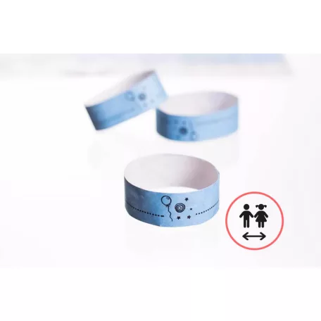 Bracelets Tyvek 3/4” avec motifs  - Taille enfant (20cm)
