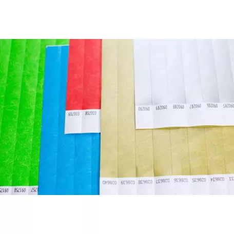 Bracelets Tyvek 3/4” - Taille enfant (20cm) - sans inscription
