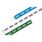 Bracelets Tyvek 3/4", MOTIF - STAFF CREW