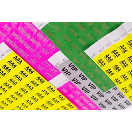 Bracelets Tyvek 3/4", MOTIF - Étoiles