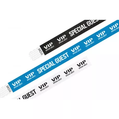 Bracelets Tyvek 3/4", MOTIF - VIP Special Guest