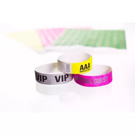 Bracelets Tyvek 3/4", MOTIF - VIP Special Guest