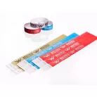 Bracelets Tyvek 3/4", durables, numérotés et résistants à l’eau (TOP Qualité) - 1 couleur avec inscription