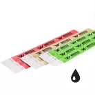 Bracelets Tyvek 3/4", durables, numérotés et résistants à l’eau (TOP Qualité) - 1 couleur avec inscription noire
