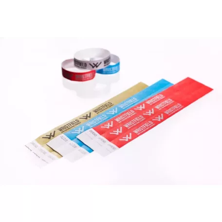 Bracelets Tyvek 3/4” - Taille enfant (20cm) - avec inscription