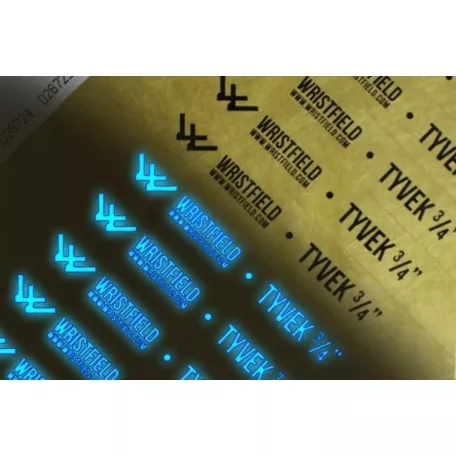 Bracelets Tyvek 3/4" - capteurs UV avec inscription