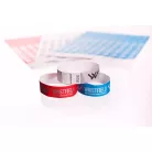 Bracelets Tyvek 3/4" - capteurs UV avec inscription