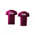 T-shirt unisex à col rond - MEDIA
