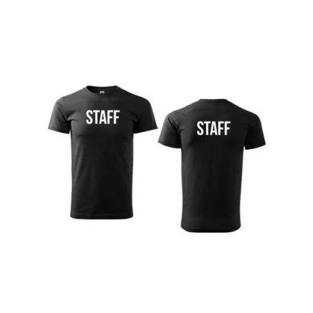 T-shirt unisex à col rond - STAFF