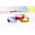 Bracelets vinyle, format étroit, 1 couleur avec inscription
