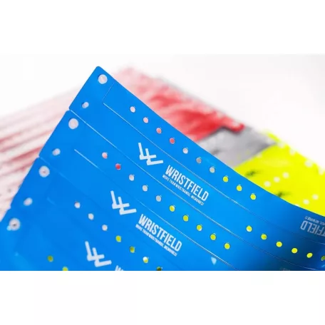 Bracelets vinyle, format étroit, 1 couleur avec inscription