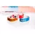 Bracelets vinyle, format étroit, réutilisables - 1 couleur avec inscription