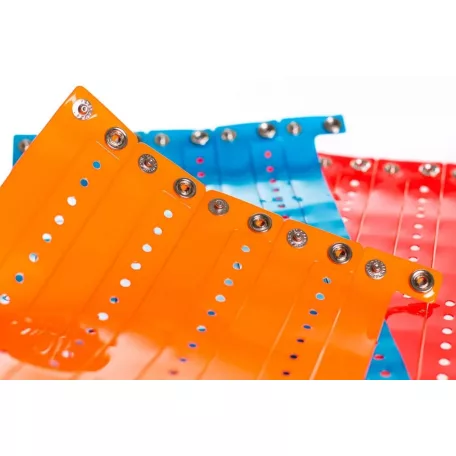 Bracelets vinyle, format étroit, réutilisables - sans inscription