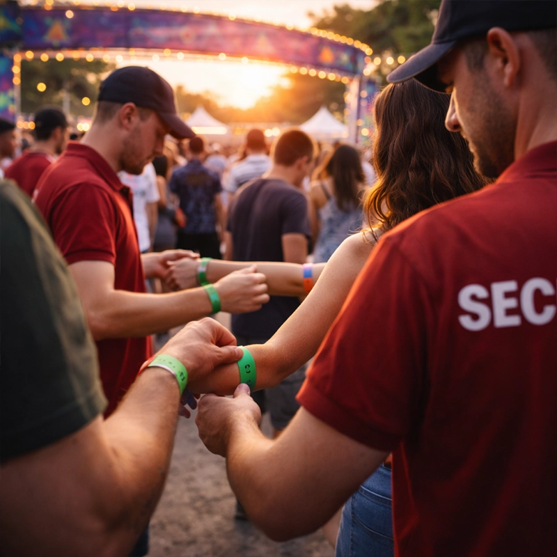 Tyvek vs vinyle : Comparaison détaillée — Quel bracelet choisir pour votre événement ?